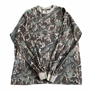 Mossy Oak Mens Camo Long Sleeve Shirt XL